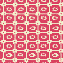 Red Geometric Print Italian Paper ~ Carta Varese Italy